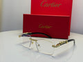 Cartier sunglasses Golden clear