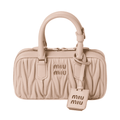 Miu Miu Bag| Arcadie matelassé nappa leather mini-bag "Powder Pink"