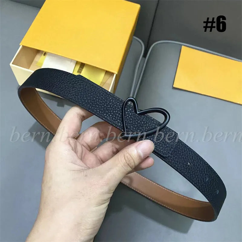 Louis Vuitton Monogram Canvas Fall in Love Heart Reversible Belt Bronw/BLACK