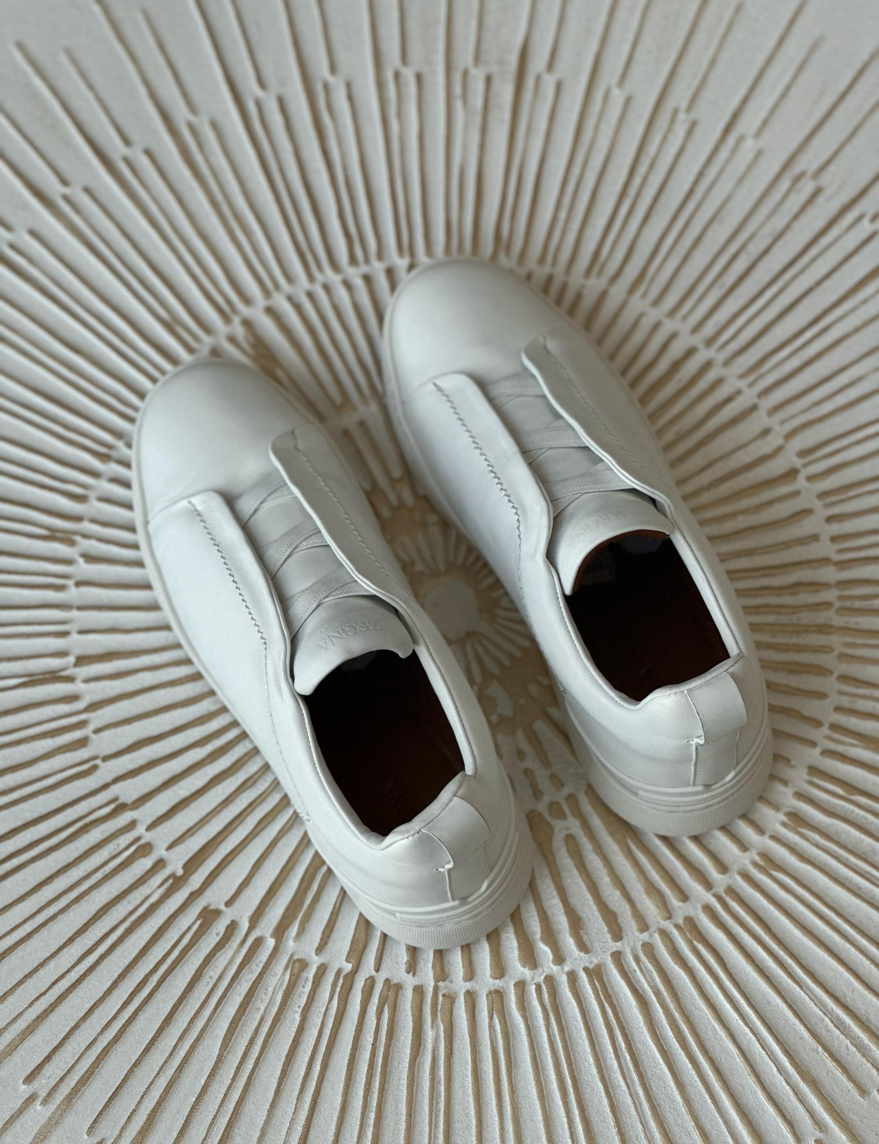 White Triple Stitch™ SECONDSKIN Sneakers SS26 29934184 | Zegna