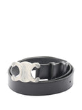 Celine Triomphe belt in black