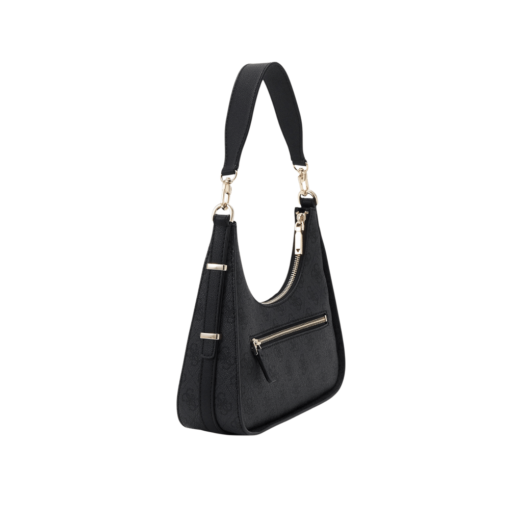 Guess | Noreen Top Zip Shoulder Bag Black