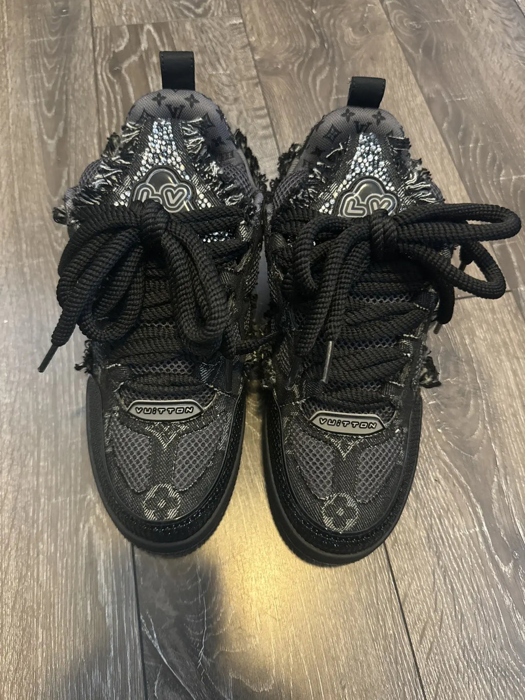 Louis Vuitton Skate Crystal – Black Edition