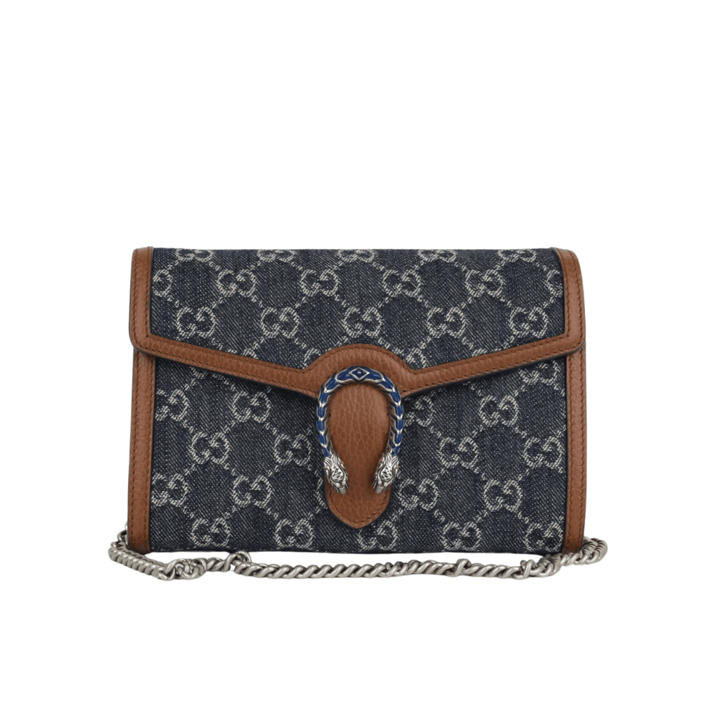 Gucci Wallet | Dionysus Wallet On Chain Blue