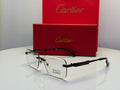 Cartier rimless Black