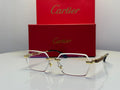 Cartier rimless frames