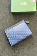 blue Goyard Conti pouch