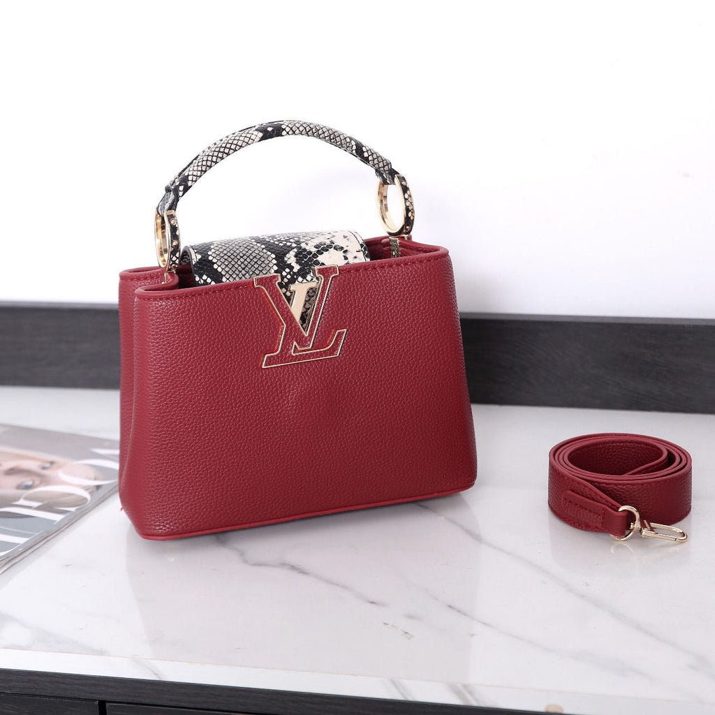 Louis Vuitton Bag | Capucines Taurillon Burgundy