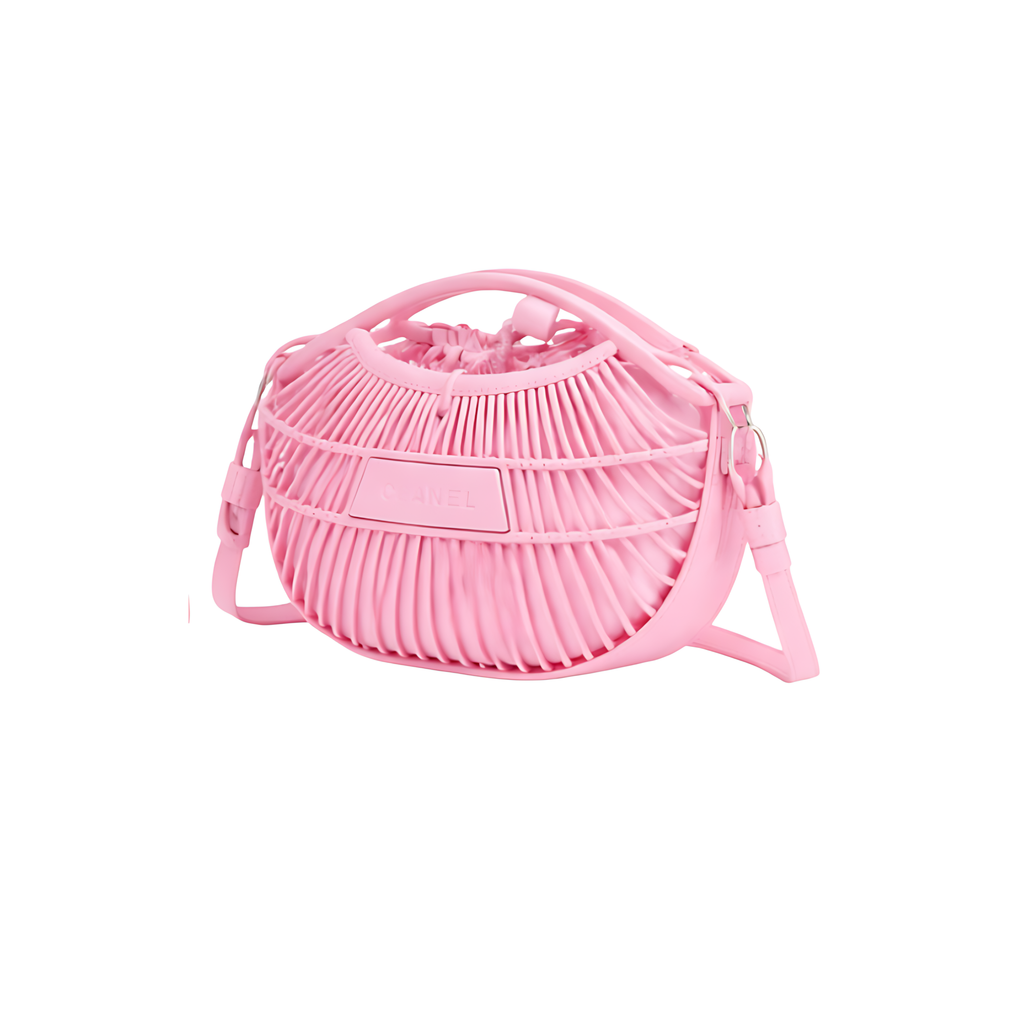 Chanel Bag | Mini Calypso Fan Curved Handle Pink