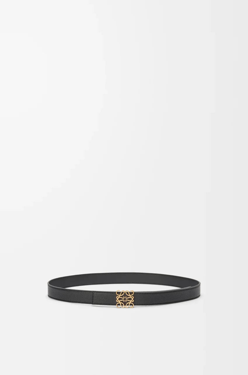 Loewe Anagram reversible leather belt