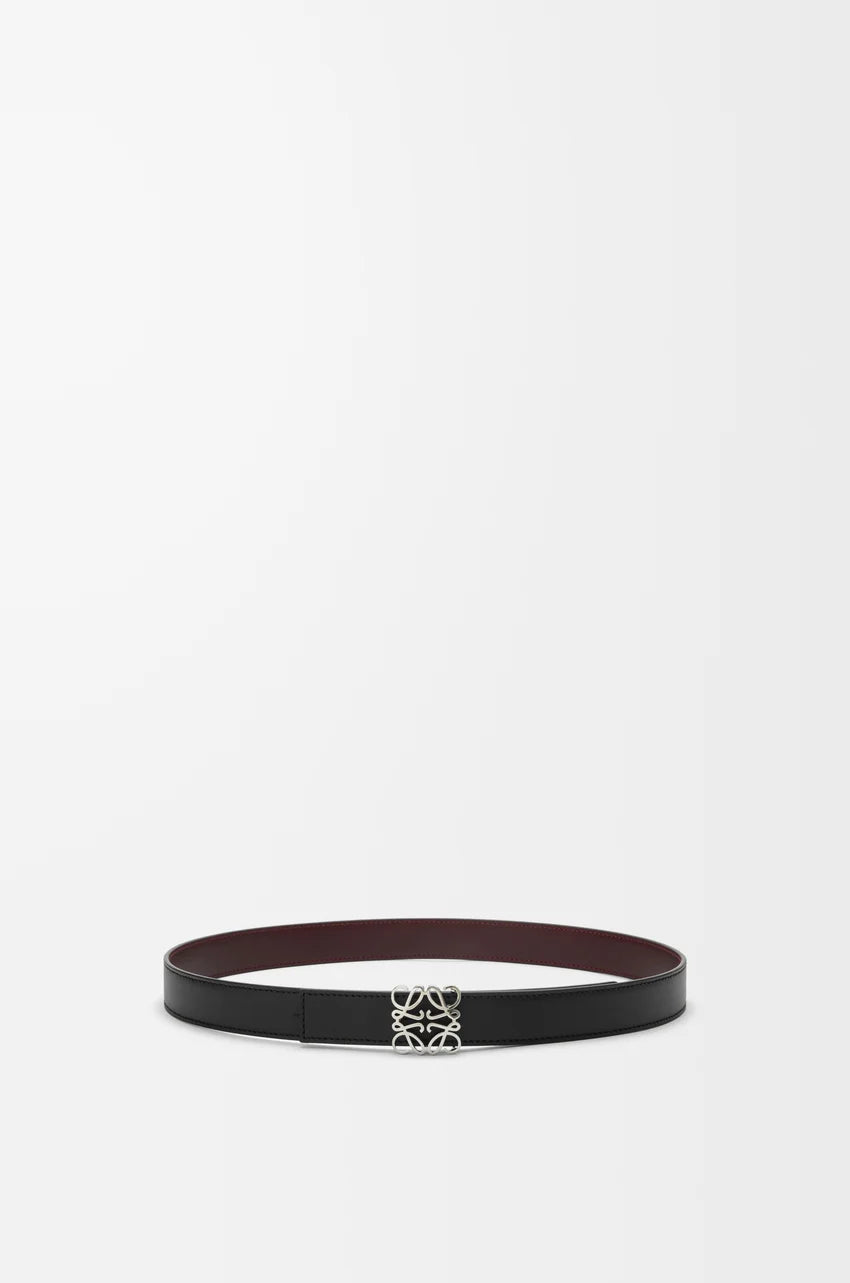Loewe Anagram reversible leather belt