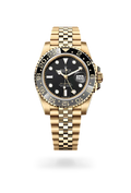 Rolex | GMT-Master II Yellow Gold Black Dial