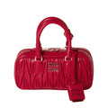 Miu Miu Bag | Arcadie matelassé nappa leather mini-bag "Red"