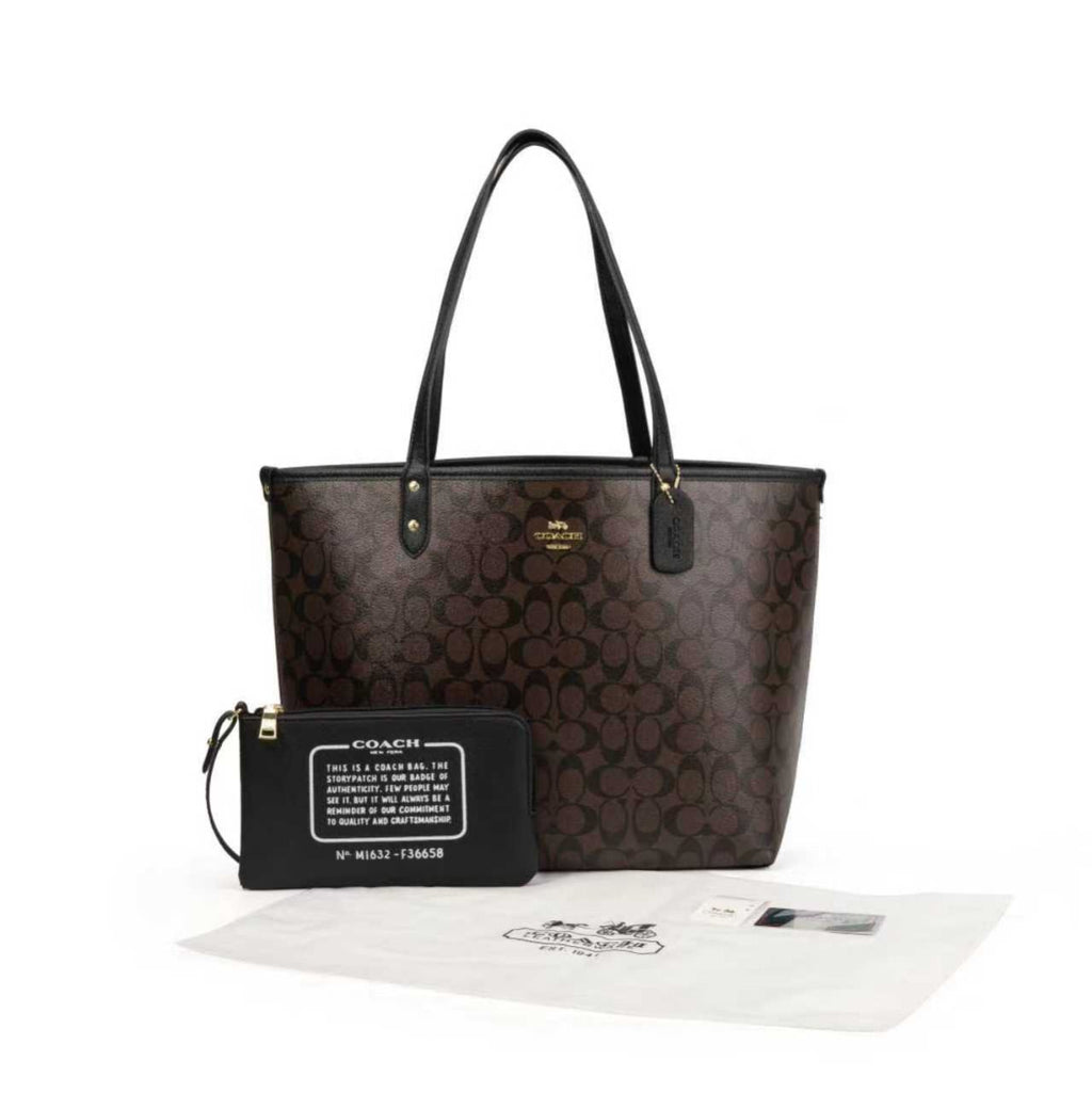 Coach Bag | City Tote Signature Canvas