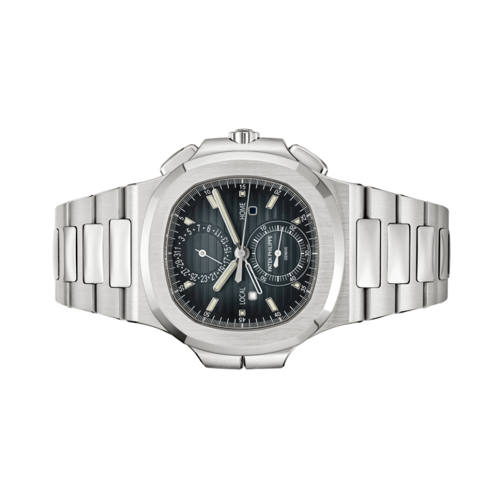 Patek Philippe | Nautilus Time Sunburst Blue Dial