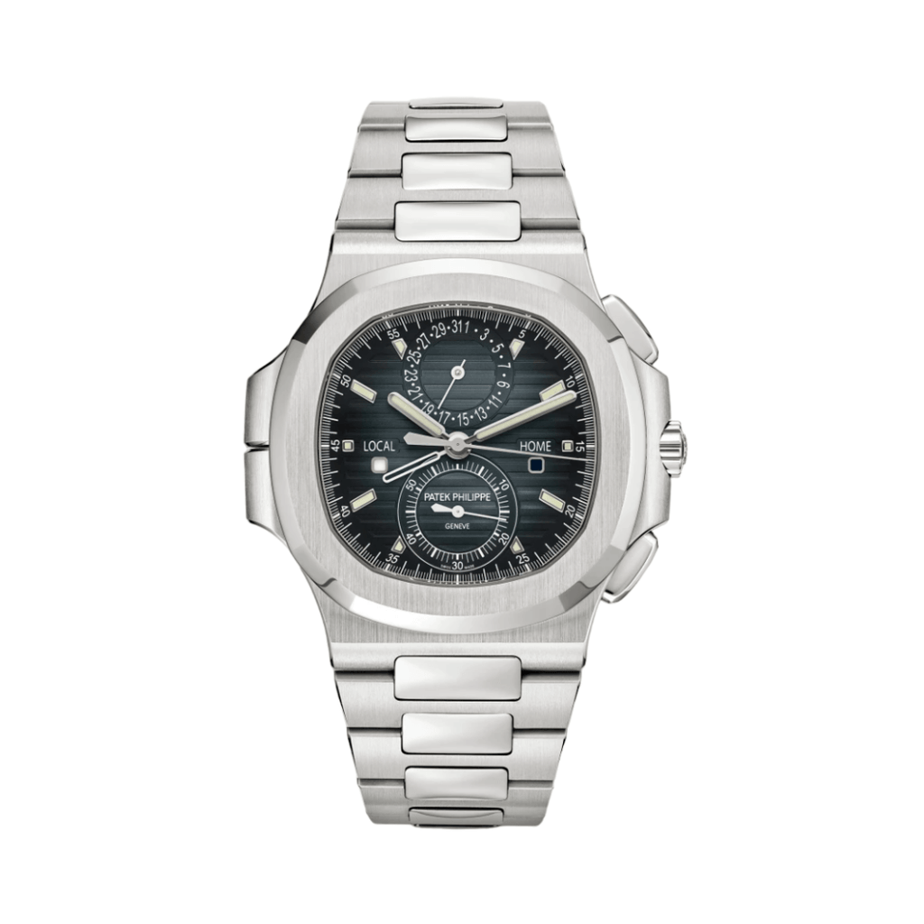 Patek Philippe | Nautilus Time Sunburst Blue Dial