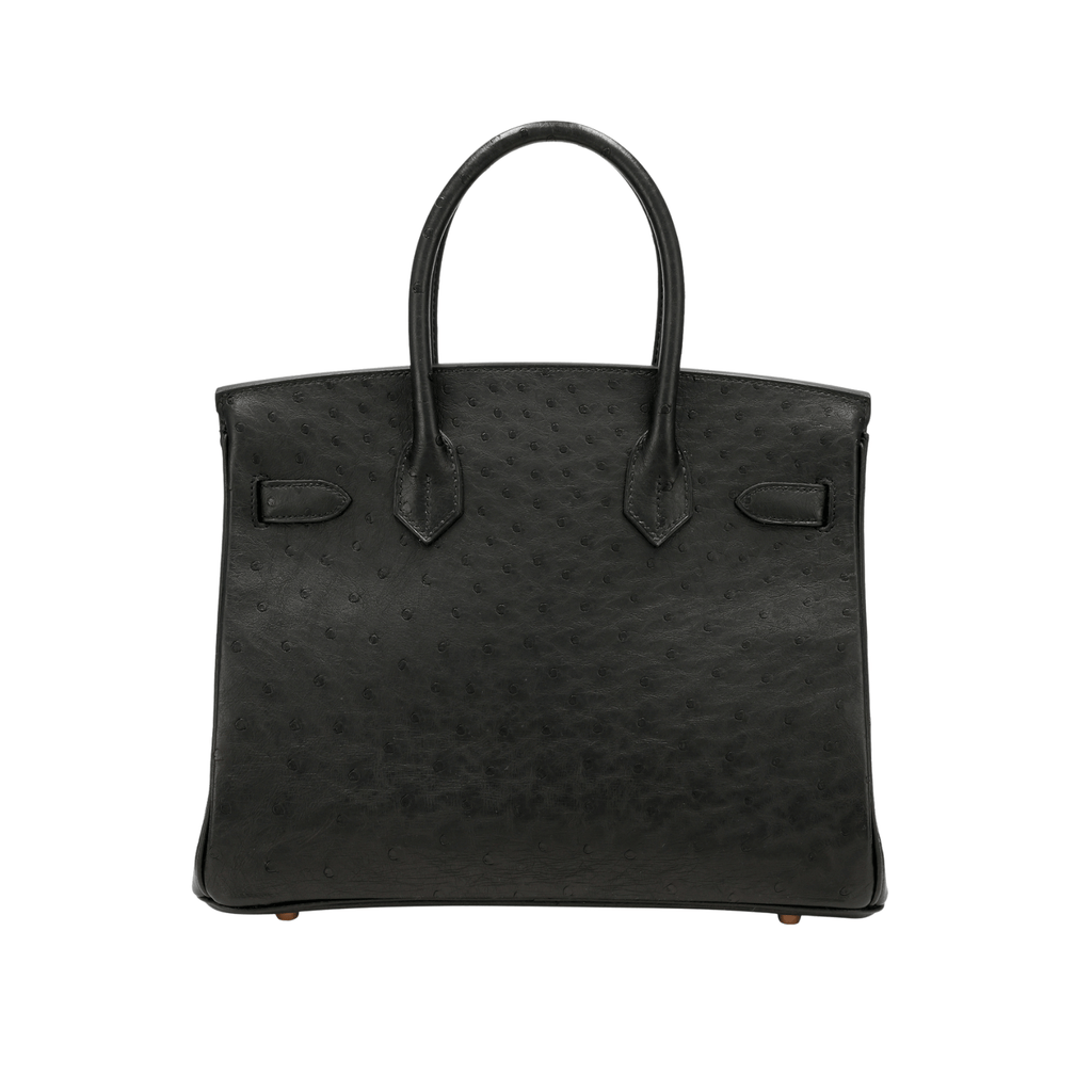 Hermès Bag | Ostrich Birkin Sellier Black