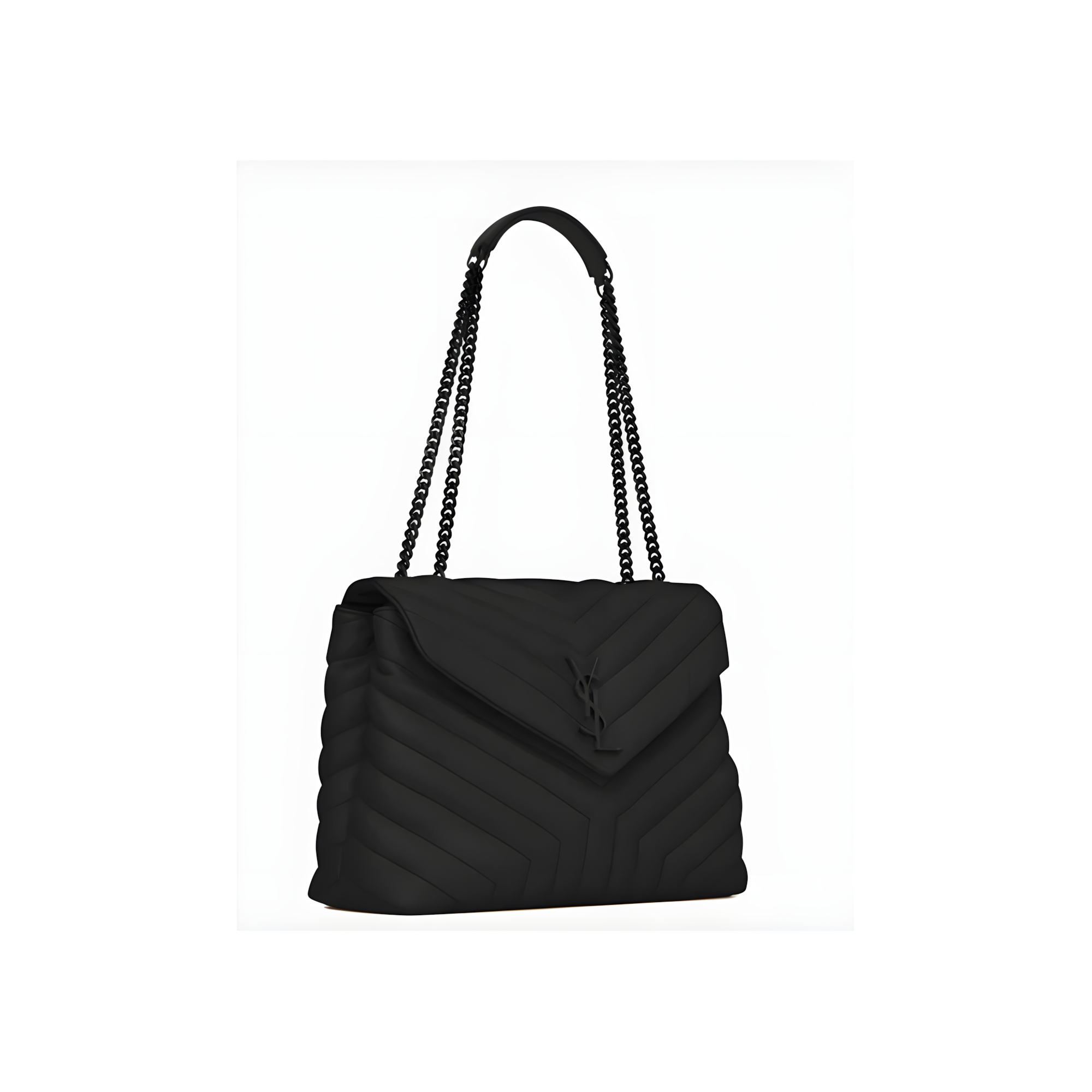 Saint Laurent Bag | Loulou Grey Black