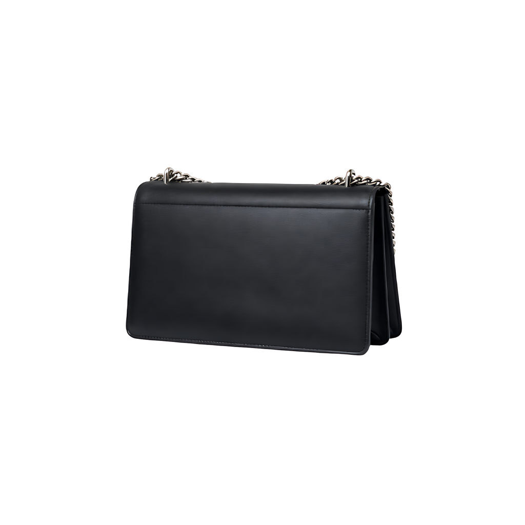 YSL Bag | Sunset Medium Black Smooth Leather
