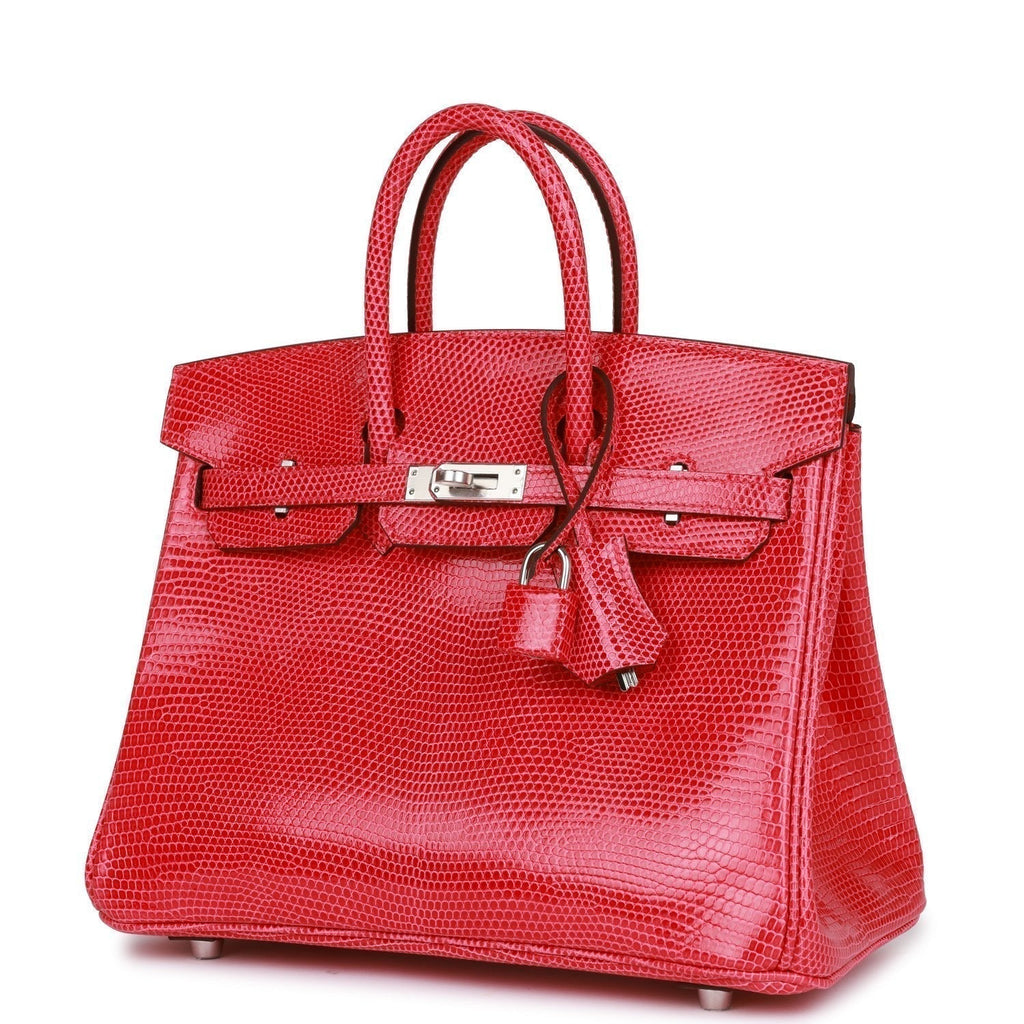 Hermès Bag | Birkin 25 Rose Extreme Lizard
