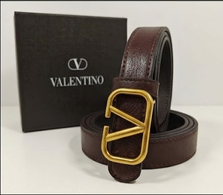 Valentino Garavani VLogo Signature belt Brown