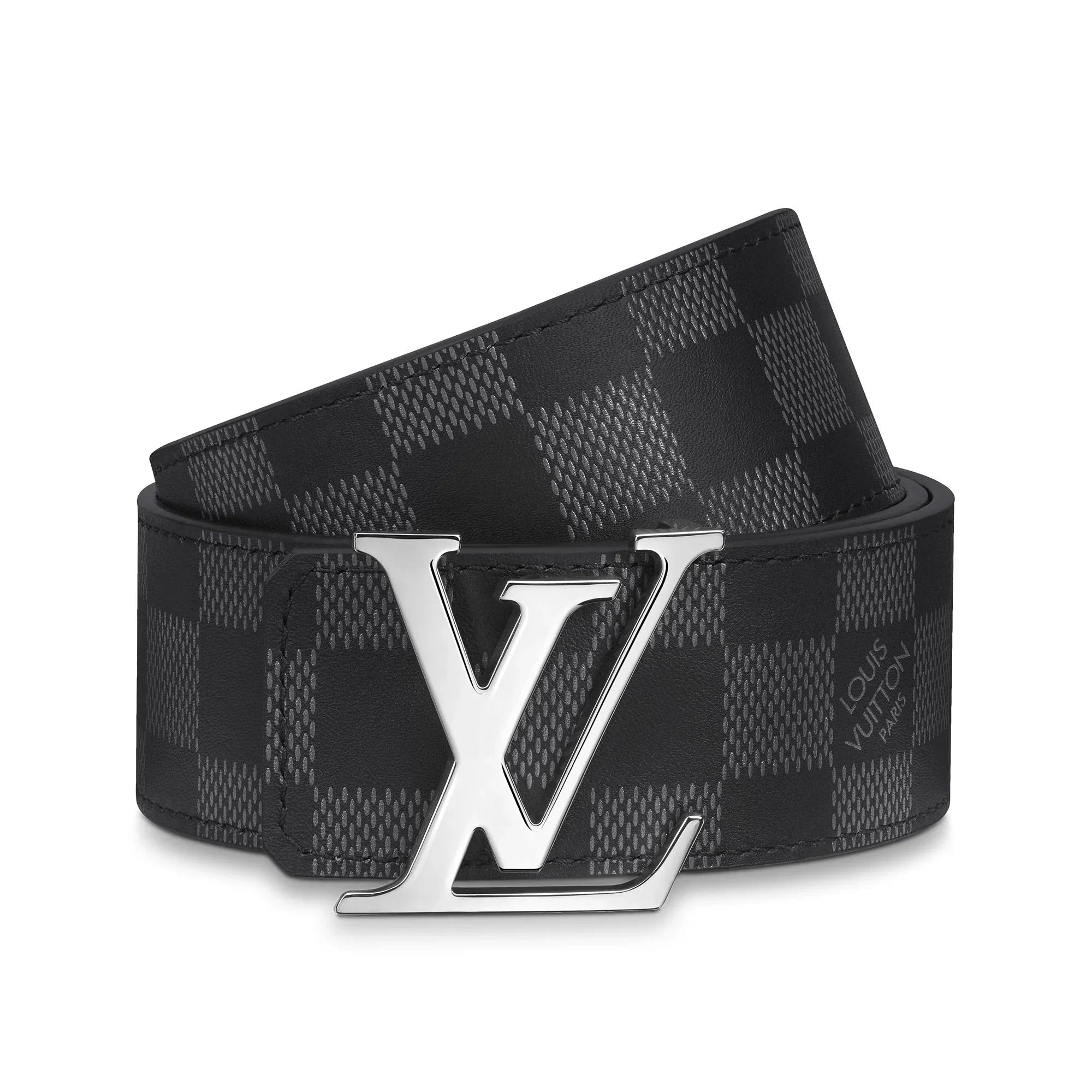 Louis Vuitton Damier Graphite belt and wallet