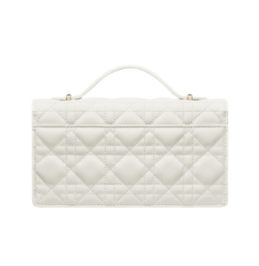 Dior | My Dior Mini Bag In Latte Cannage Lambskin.